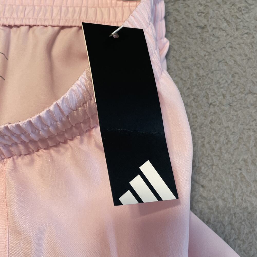 Adidas Girls Regular Fit Athletic Shorts Pink Size L 14 Athletic Shorts - Picture 6 of 8